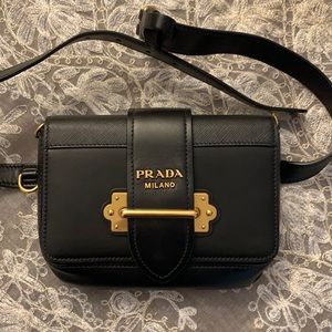 PRADA belt bag black VGUC